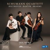 Album artwork for Beethoven, Bartók & Brahms: String Quartets