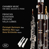 Album artwork for Chamber Music for Oboe, Bassoon & Piano