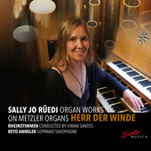Album artwork for Sally Jo Rüedi: Organ Works on Metzel Organs