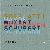 Album artwork for Xiao-Mei Zhu plays Scarlatti, Haydn, Mozart, Beeth