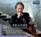 Album artwork for Brahms: The Violin Sonatas (Live)