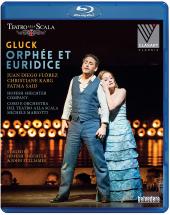 Album artwork for Gluck: Orphée et Euridice / Florez, Karg    Blu-r