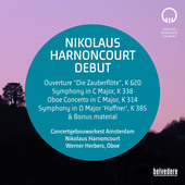 Album artwork for Nikolaus Harnoncourt Debut