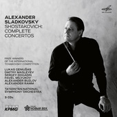 Album artwork for Shostakovich: Complete Concertos / Sladkovsky