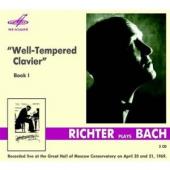 Album artwork for Well-Tempered Clavier, Book 1 / Richter, Live 1969