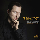Album artwork for Yury Martynov. Schubert