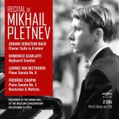 Album artwork for Recital of Mikhail Pletnev