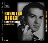 Album artwork for Ruggiero Ricci - Discovered Tapes - Concertos 6-CD