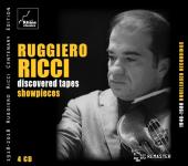 Album artwork for Ruggiero Ricci - Discovered Tapes - Showpieces