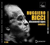Album artwork for Ruggiero Ricci - Discovered Tapes - Sonatas 4-CD