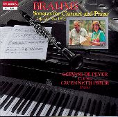 Album artwork for Brahms: Clarinet Sonatas
