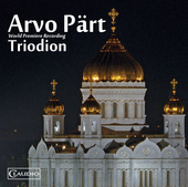 Album artwork for Arvo Pärt: Triodion