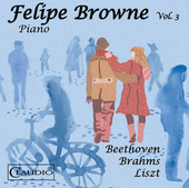 Album artwork for Beethoven, Brahms & Liszt: Piano Music, Vol. 3