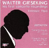 Album artwork for Walter Gieseking: His first concerto recordings, V
