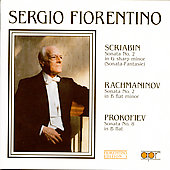 Album artwork for Fiorentino plays Scriabin, Rachmaninov, Prokofiev