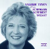 Album artwork for Valerie Tryon: Mozart, Schubert & Schumann