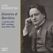 Album artwork for Encores & Rarities from 1910 / Mark Hambourg