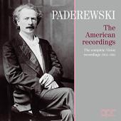 Album artwork for Paderewski - The American Recordings