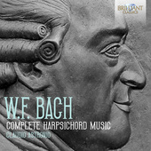 Album artwork for W.F. Bach: Complete Harpsichord Music - Claudio As