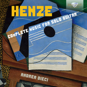 Album artwork for Henze: COMPLETE MUSIC SOLO GUITAR