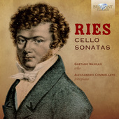 Album artwork for Ries: CELLO SONATAS