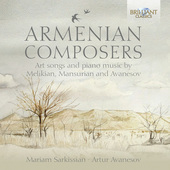 Album artwork for Art Song and Piano Music by Armenian Composers