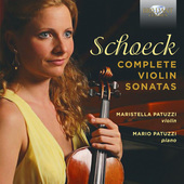 Album artwork for Schoek: Complete Violin Sonatas / Patuzzi