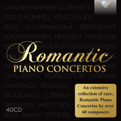 Album artwork for ROMANTIC PIANO CONCERTOS