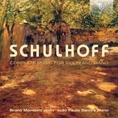 Album artwork for Schulhoff: Complete Music for Violin and Piano