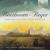 Album artwork for Beethoven & Reger: Serenades for Flute, Violin and