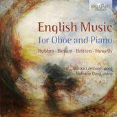 Album artwork for English Music for Oboe and Piano