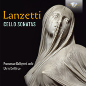 Album artwork for Lanzetti: Cello Sonatas