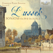 Album artwork for Dussek: Sonatas, Op. 39 & Op.25 No.2