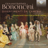 Album artwork for Bononcini: Divertimenti da camera, Transcription f
