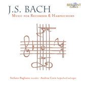 Album artwork for J.S. Bach: Music for Recorder & Harpsichord