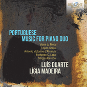 Album artwork for PORTUGUESE MUSIC FOR PIANO DUO