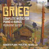 Album artwork for Grieg: Complete Music for Piano 4-Hands