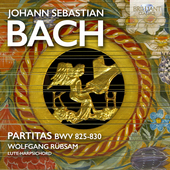 Album artwork for J.S. Bach: Partitas BWV 825-830