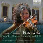 Album artwork for Fontana: Complete Sonatas for Violin and B.C.