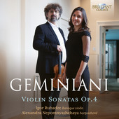 Album artwork for Geminiani: Violin Sonatas, Op. 4