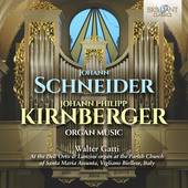 Album artwork for Schneider & Kirnberger: Organ Music