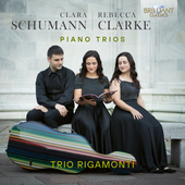 Album artwork for Clara Schumann & Rebecca Clarke: Piano Trios