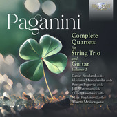 Album artwork for Paganini: Complete Quartets for String Trio and Gu
