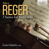 Album artwork for Reger: 3 Suites for Viola Solo