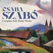 Album artwork for Szabó: Complete Solo Piano Works