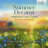 Album artwork for Summer Dreams: American Piano Duets