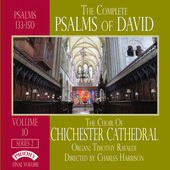 Album artwork for The Complete Psalms of David Series 2, Vol. 10