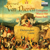 Album artwork for Van Dieren: Complete Music for Piano Solo