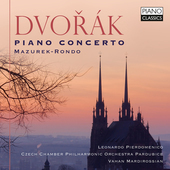Album artwork for Dvorák: Piano Concerto, Mazurek, Rondo