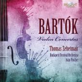 Album artwork for Bartok: Violin Concerti 1, 2 / Zehetmair